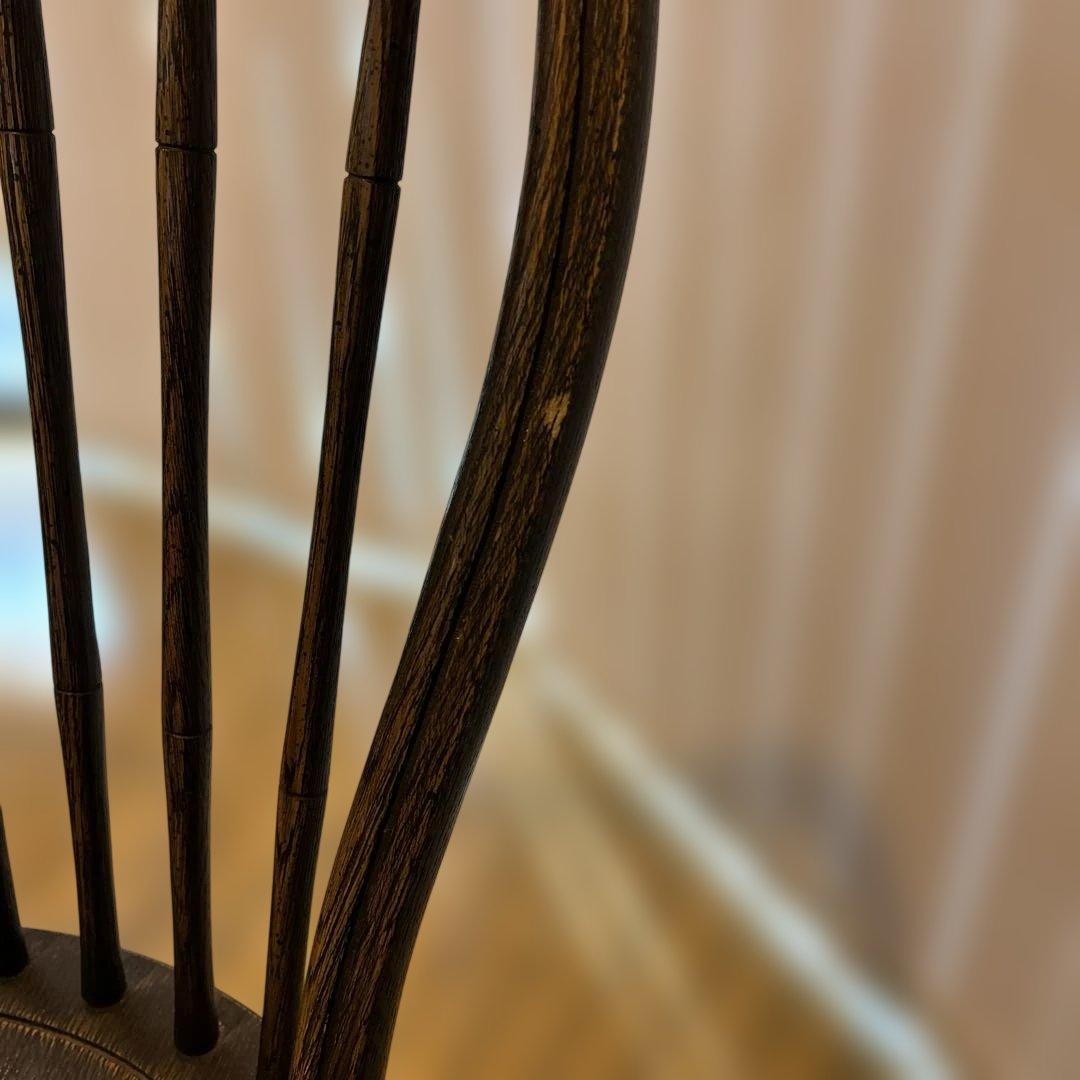 【引取り限定】飛騨産業、ダイニングチェア4脚セット、