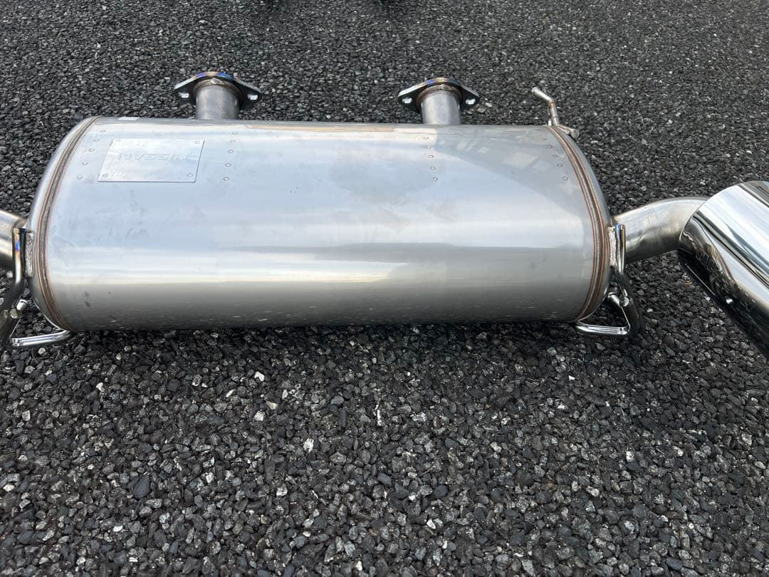 Z34 フェアレディZ NISMO 純正マフラー HKS