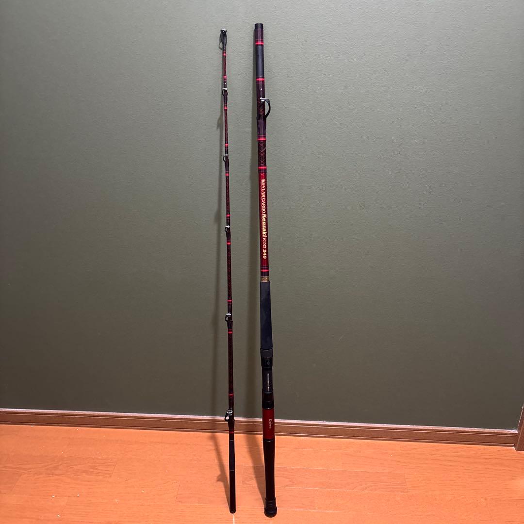 ダイワ 剣崎 300号 240 kevlar carbo kenzaki 舟竿