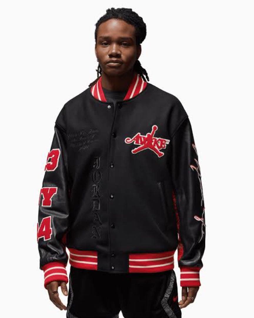 Mサイズ Jordan x Awake NY Varsity Jacket