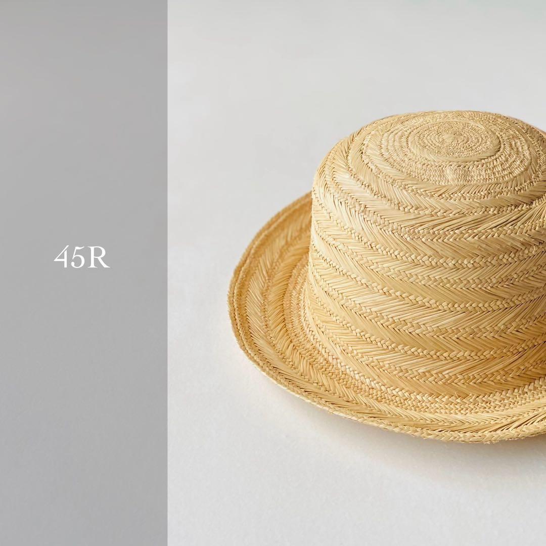 45R 45rpm パナマハット 麦わら帽子 エクアドル製
