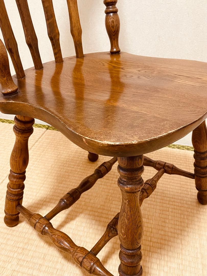 【送料無料】希少 飛騨家具 太平winds ウィンザーチェアー　②