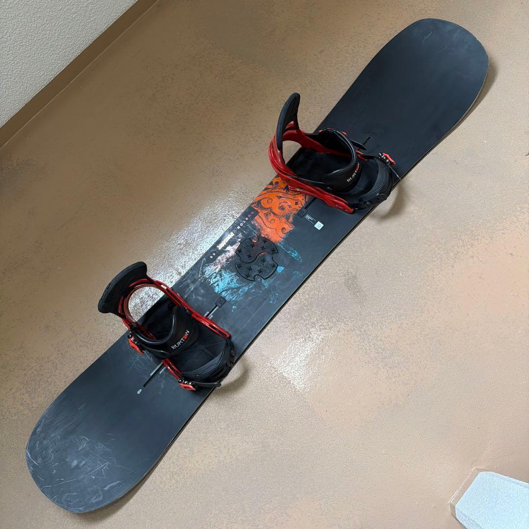 ビギナーに最適！ BURTON フラットロッカー INSTIGATOR 155