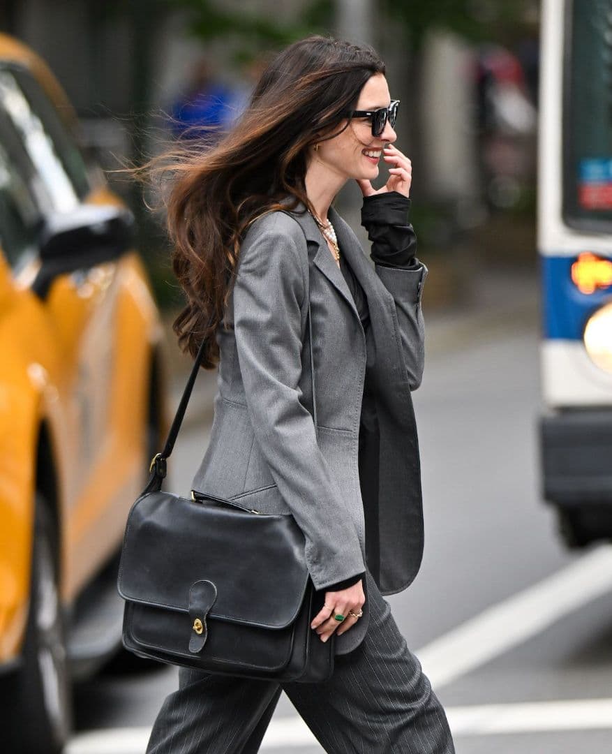 バッグ COACH 5180 Leather Satchel Shoulder Bag