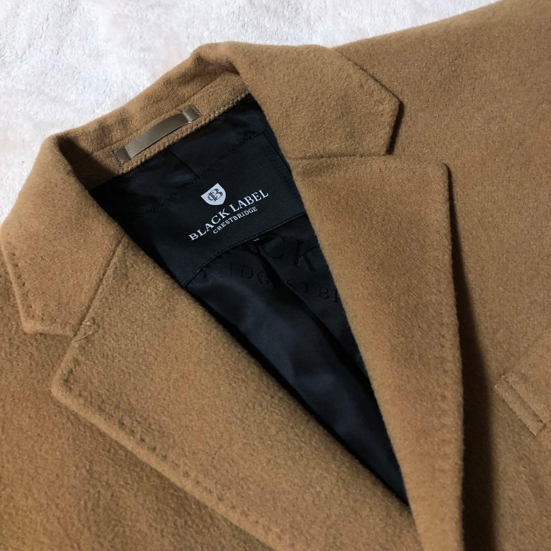 ☆K☆美品　ブラックレーベルクレストブリッジ　ラムウール　チェスター