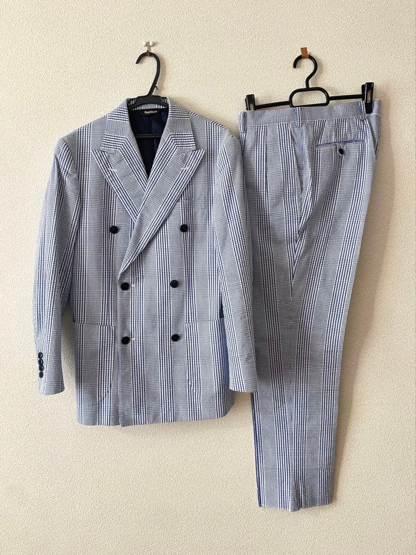 ポールスチュアート メンズ シアサッカー セットアップ S〜M相当