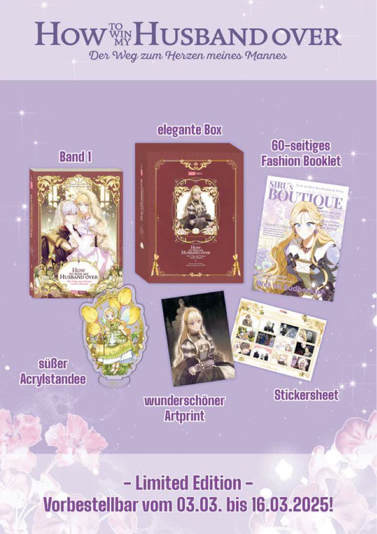 猫*郎様 夫を味方にする方法　1巻　ドイツ版　特装版　アクリルスタンド　ステッカ
