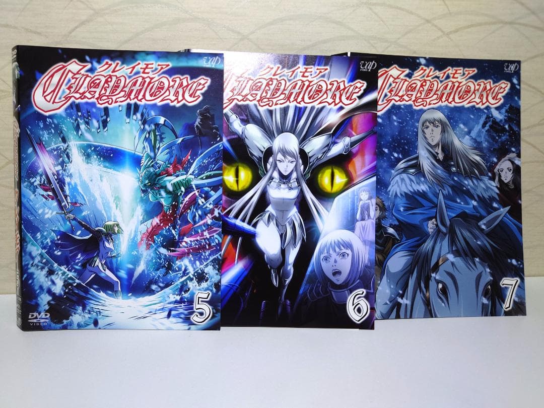 クレイモア　DVD 全9巻　全巻セット　レンタル落ち　CLAYMORE