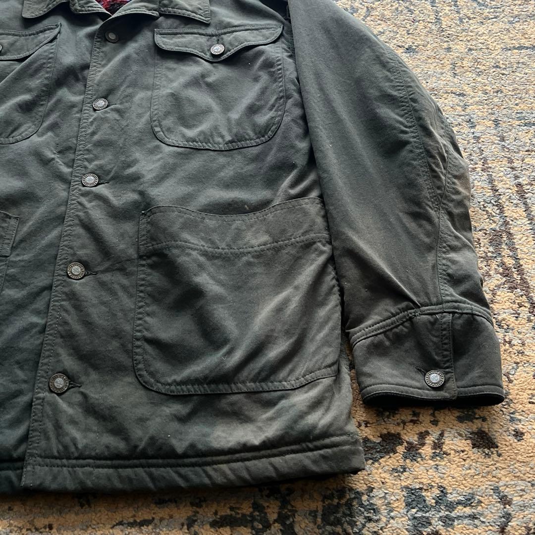 90s パタゴニア ワークレンジコート 総柄 フリース 検 ヌエボレンジ