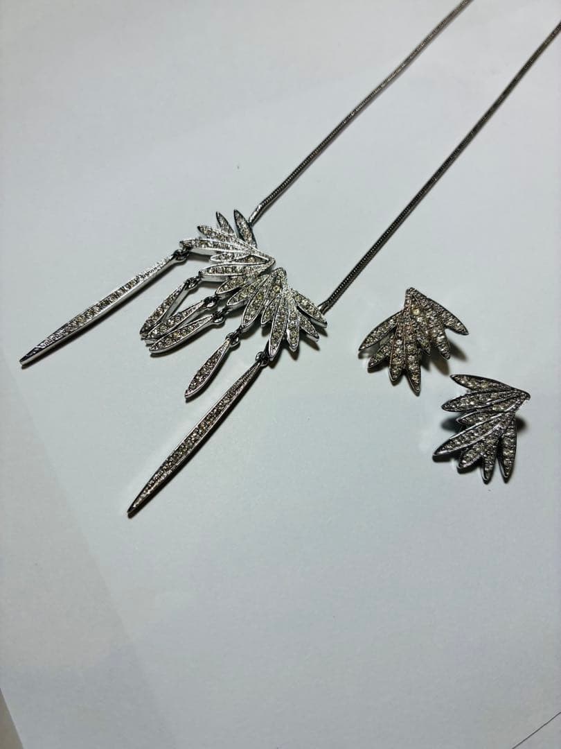 クリスチャンディオールネックレス&イヤリング