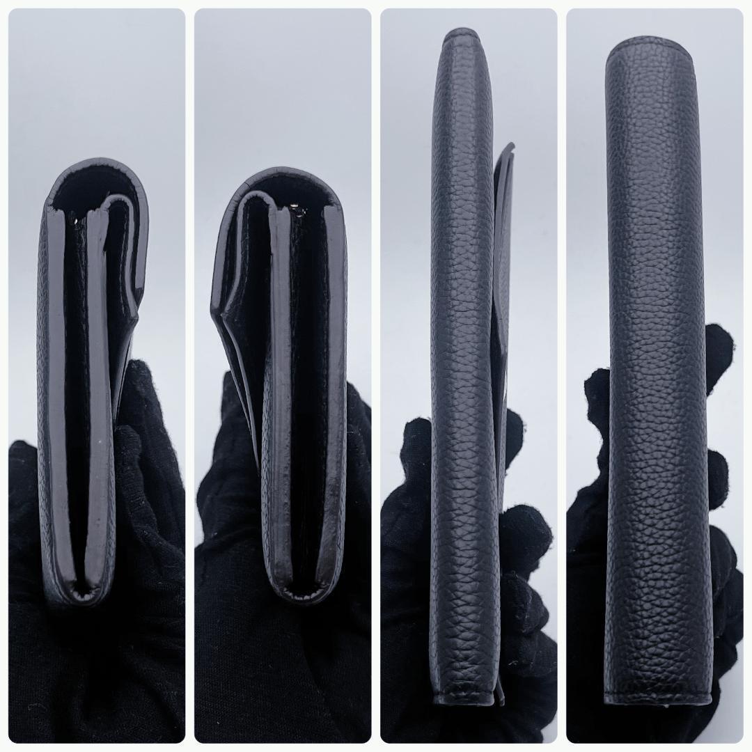 開運財布！ルイヴィトン ドゥブルV 黒 長財布 正規品保証2909