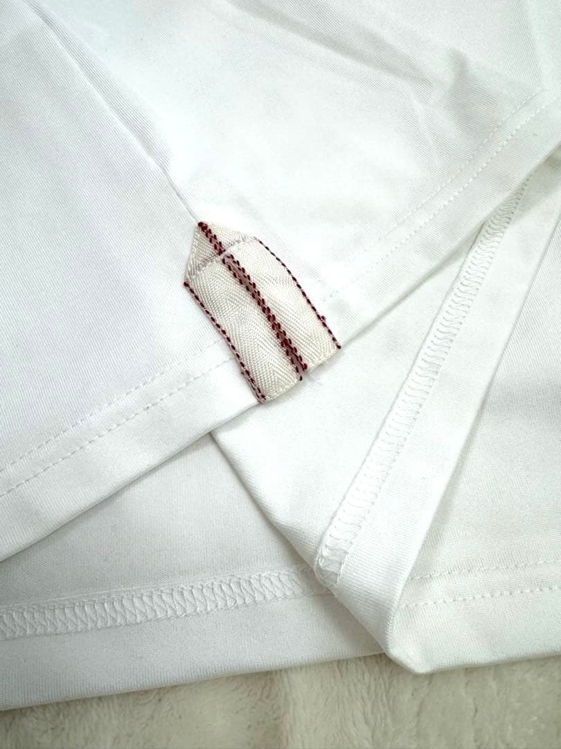 BRIEFING ブリーフィング ホワイトシャツ ロゴ入り メンズS 【未使用】