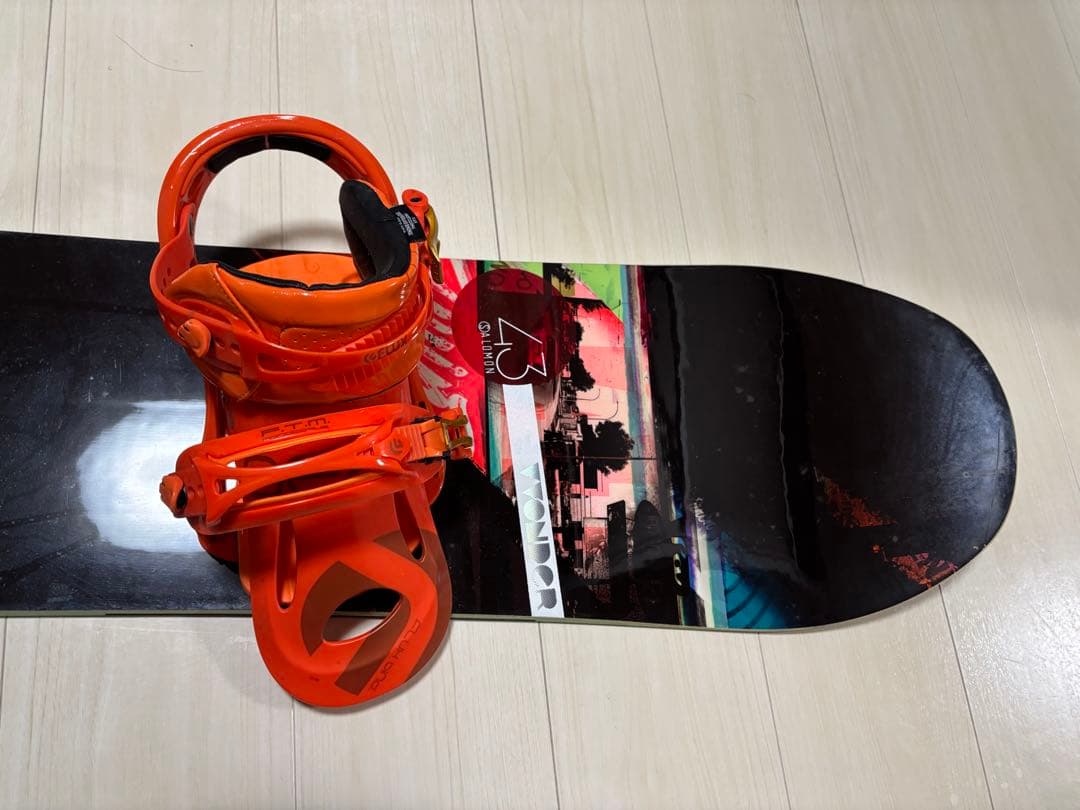 サロモン　スノーボード　ビンディング付き　セット　143cm