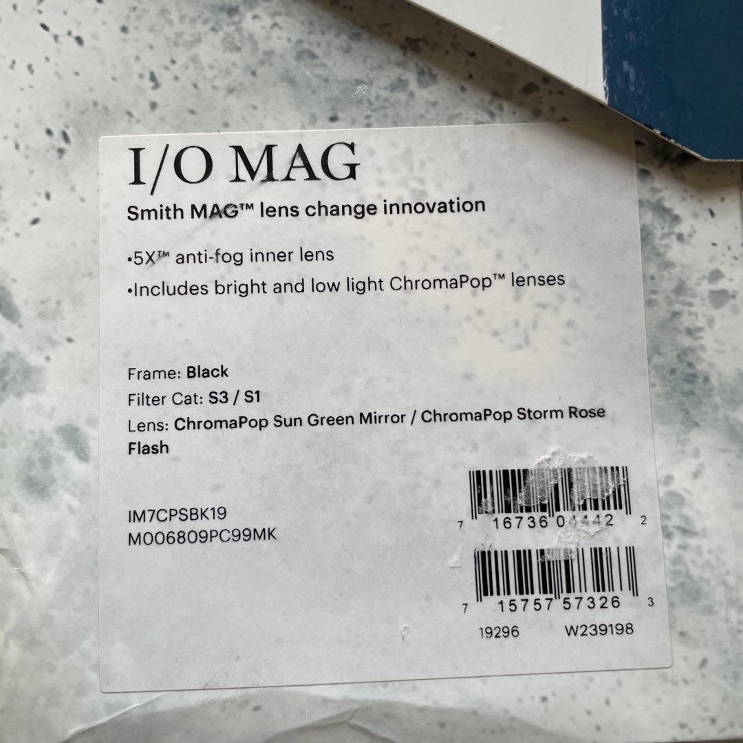 スキー・スノーボードアクセサリー SMITH I/O MAG