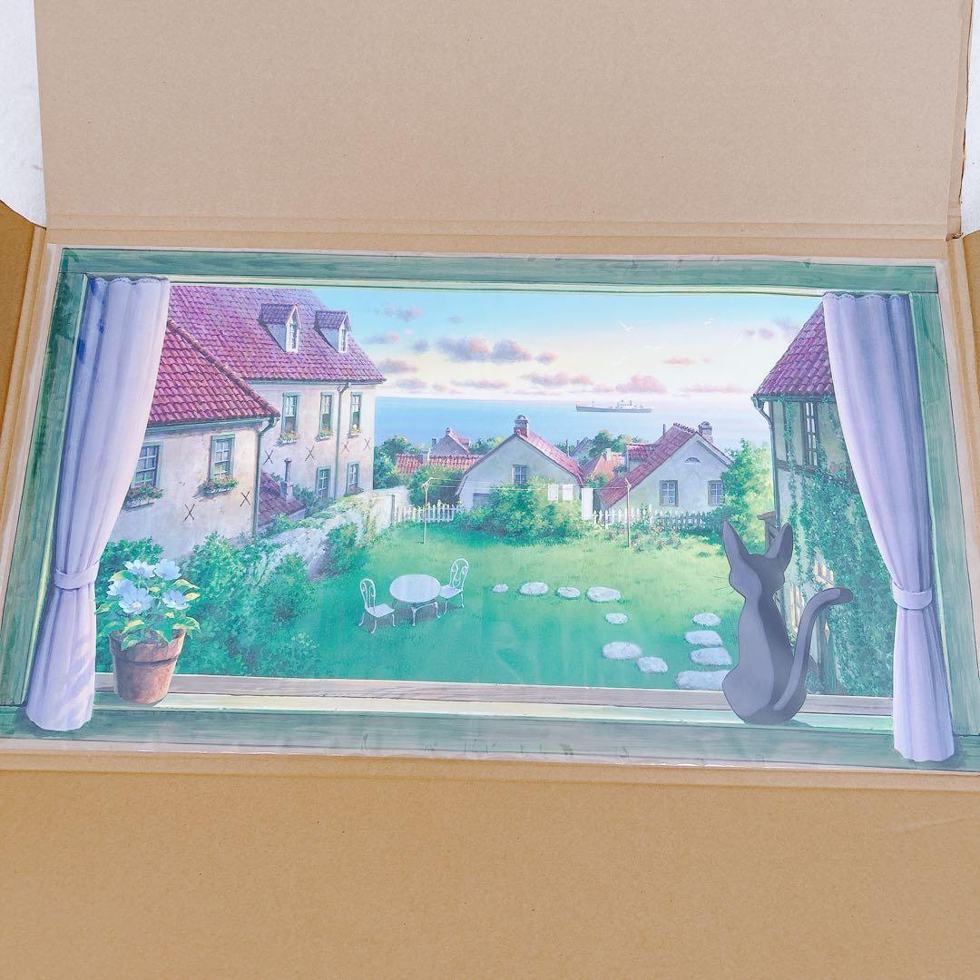 ジブリ美術館オリジナル 壁窓 「ジジ、海が見えるよ」 新品未使用