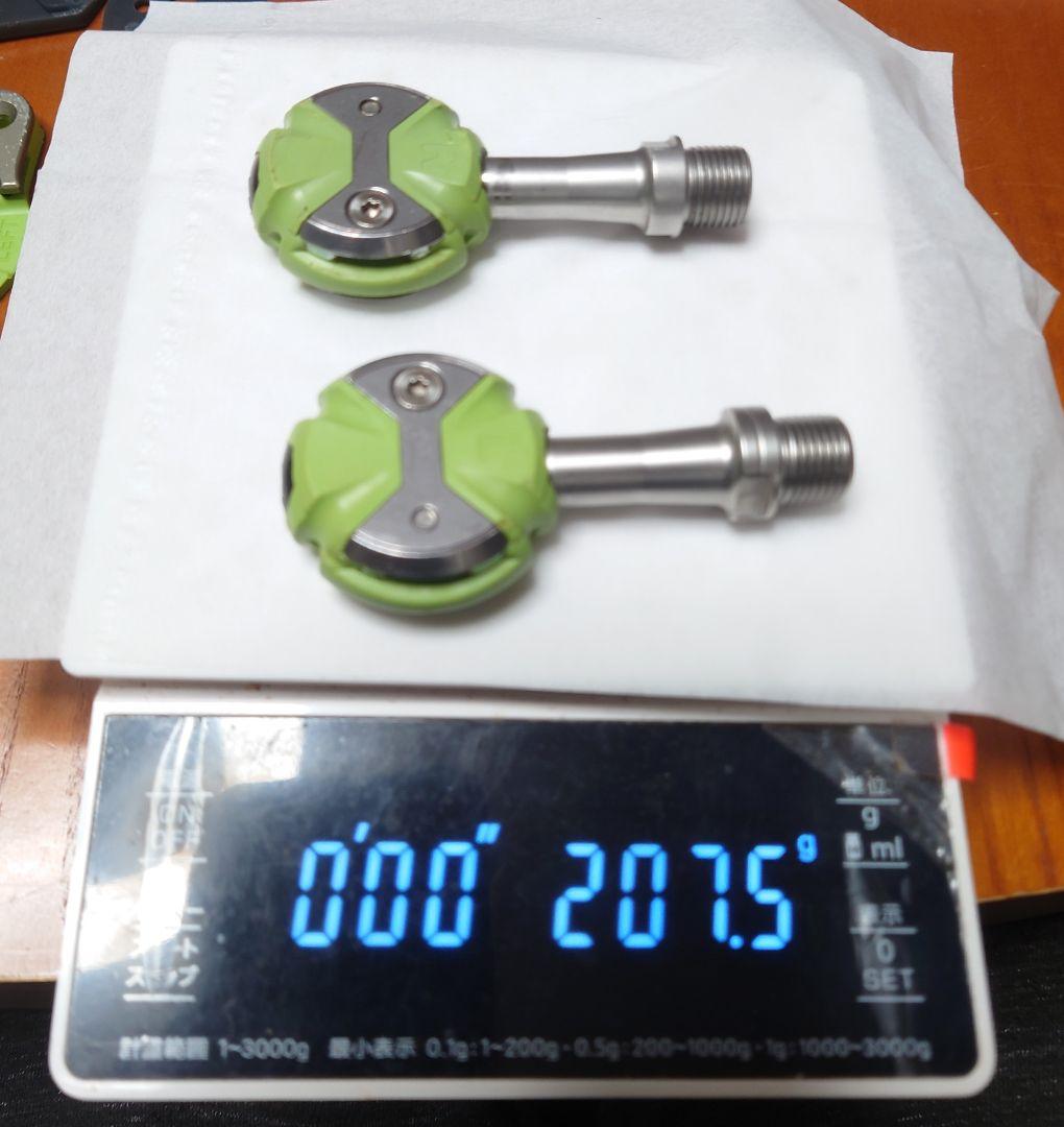 SPEEDPLAY　ZEROチームグリーン　リクイガスカラー　ステンレスモデル