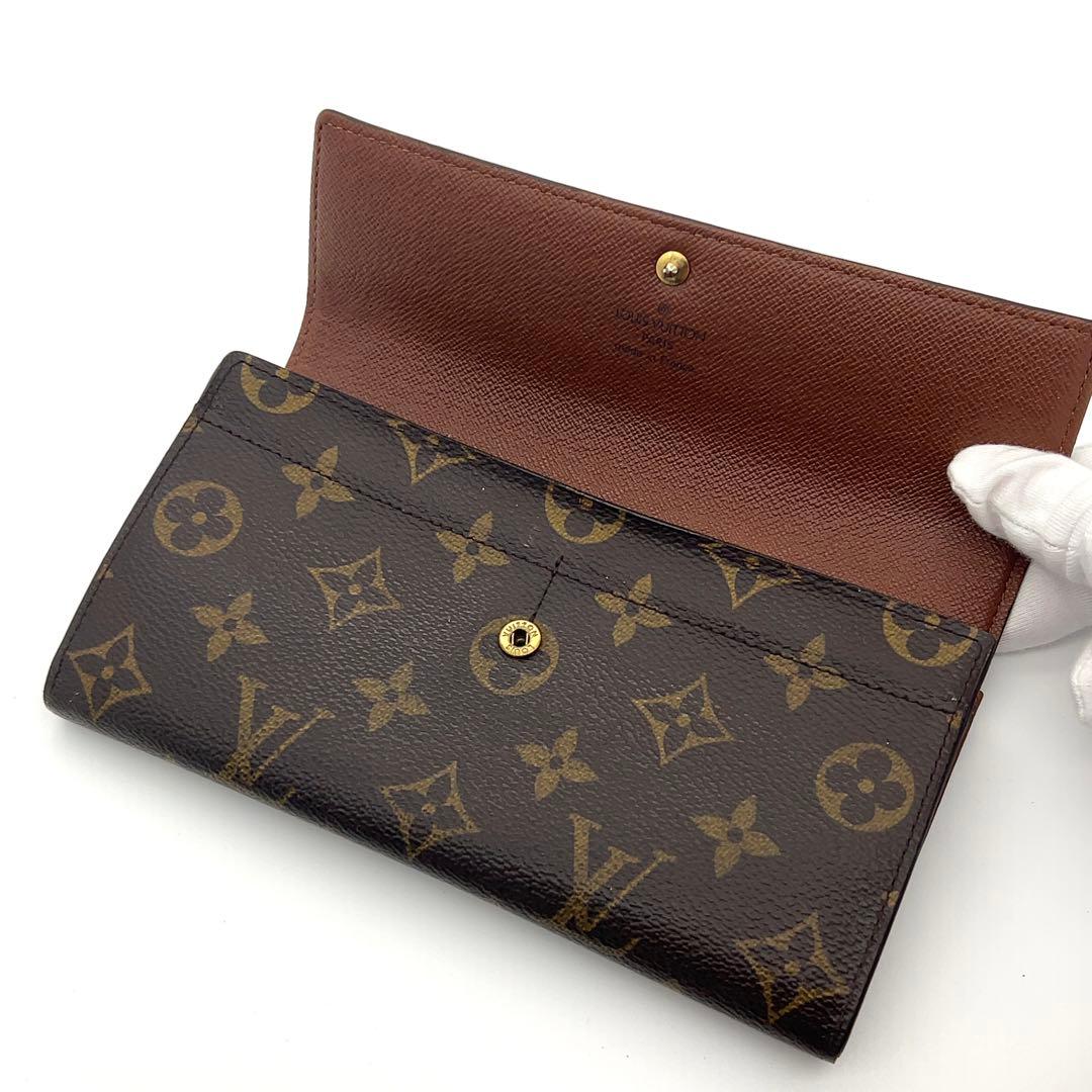 【極美品】ルイヴィトン 長財布 サラ モノグラム