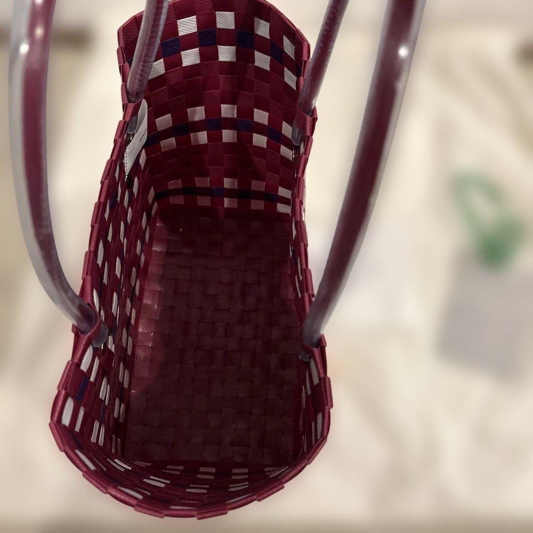 マルニフラワーカフェ ミニ バスケットバッグ