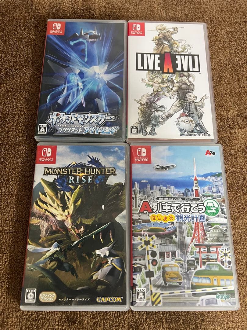 Nintendo Switch Lite グレー 本体　北米版　ソフト10本