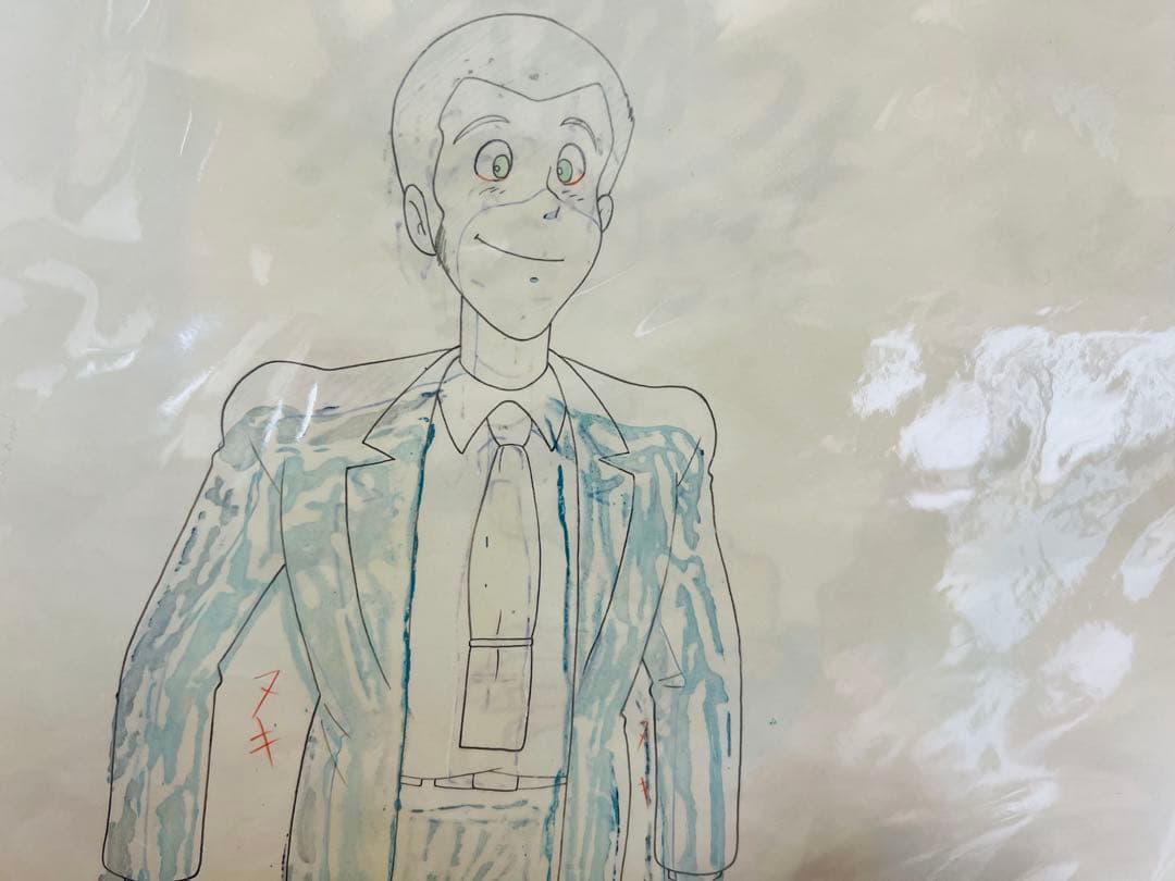 ルパン三世　宮崎駿　栗田　モンキーパンチ直筆サイン色紙　証明書付カリオストロの城