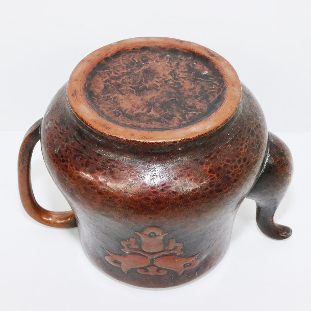 玉川堂 鎚起 銅器 薬缶　急須