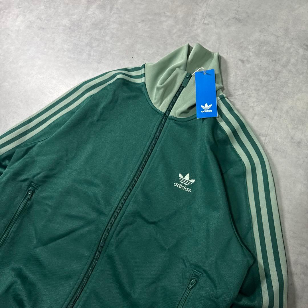 新品 adidas トラックジャケット ベッケンバウアー グリーン L ジャージ