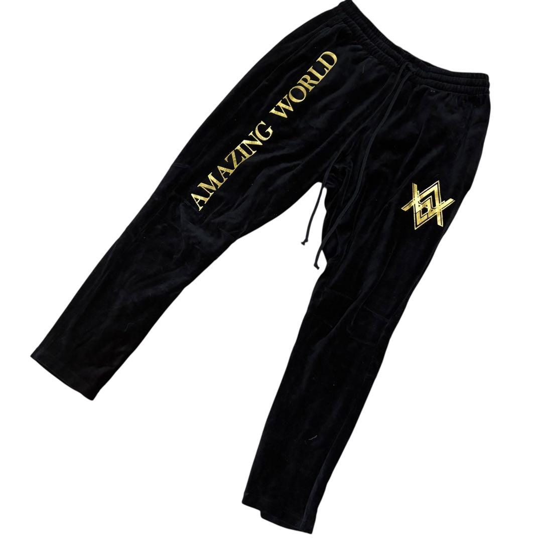 【美品】24karats EXILE ベロアジャージ セットアップ 上下 完売М