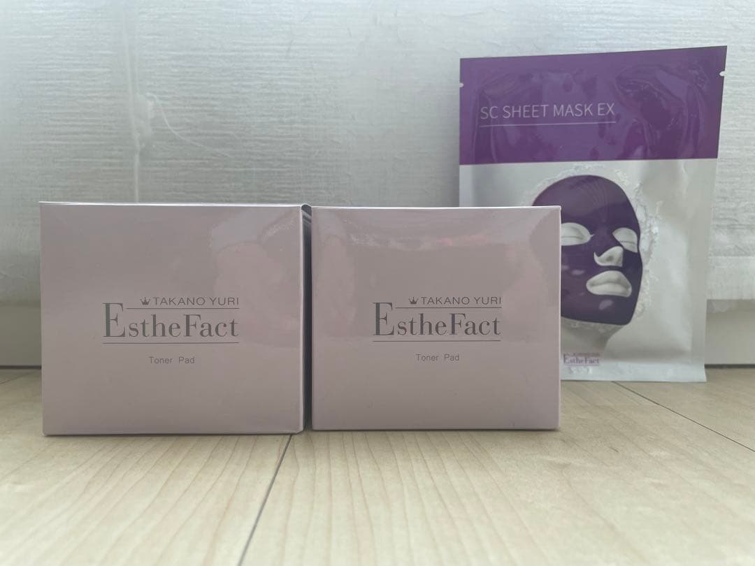 EstheFact Toner Pad 2個& SHEET MASK 1枚セット