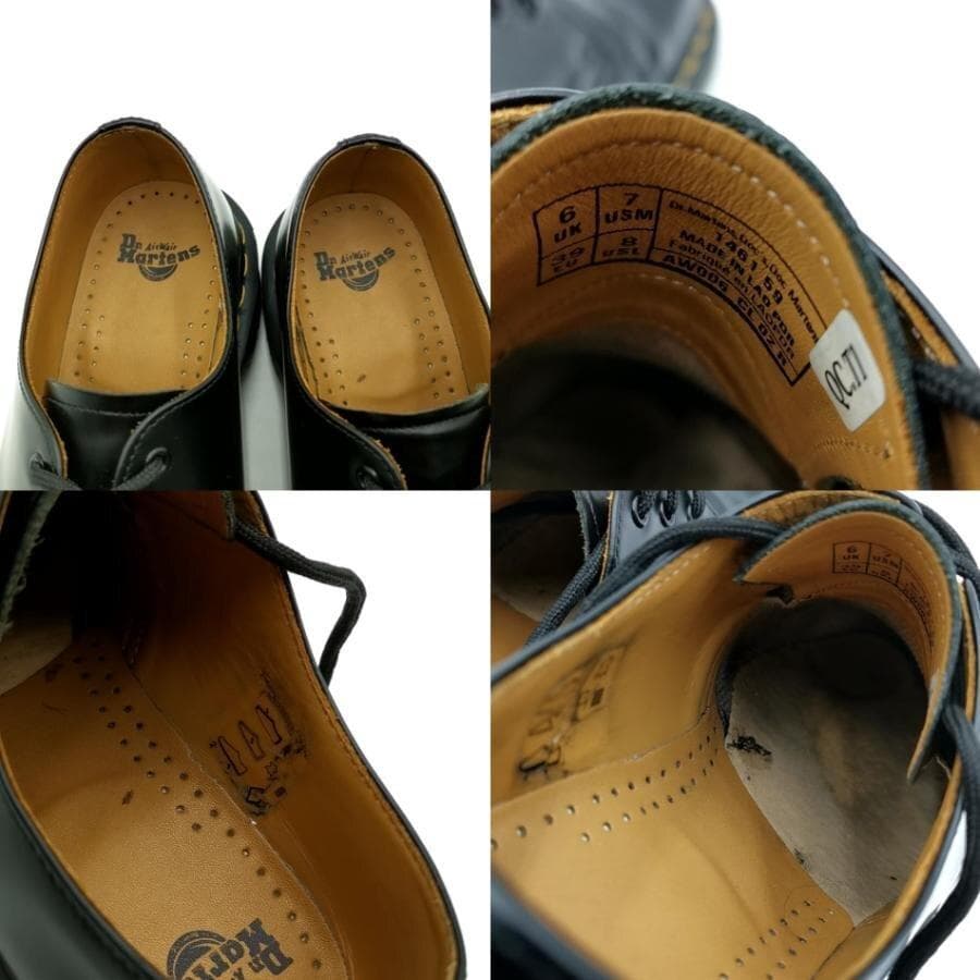 ドクターマーチン 3ホールブーツ レザー UK6 11-25100327