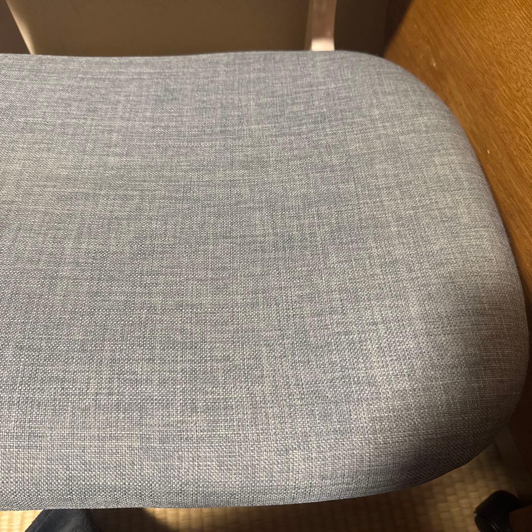 ニトリ ダイニングチェア リラックスワイド ブルー