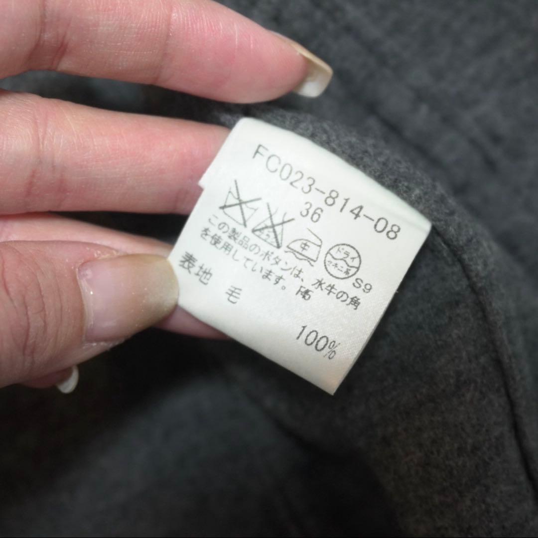 美品 バーバリー ピーコート ナポレオン ノバチェック ショート丈 ダブル