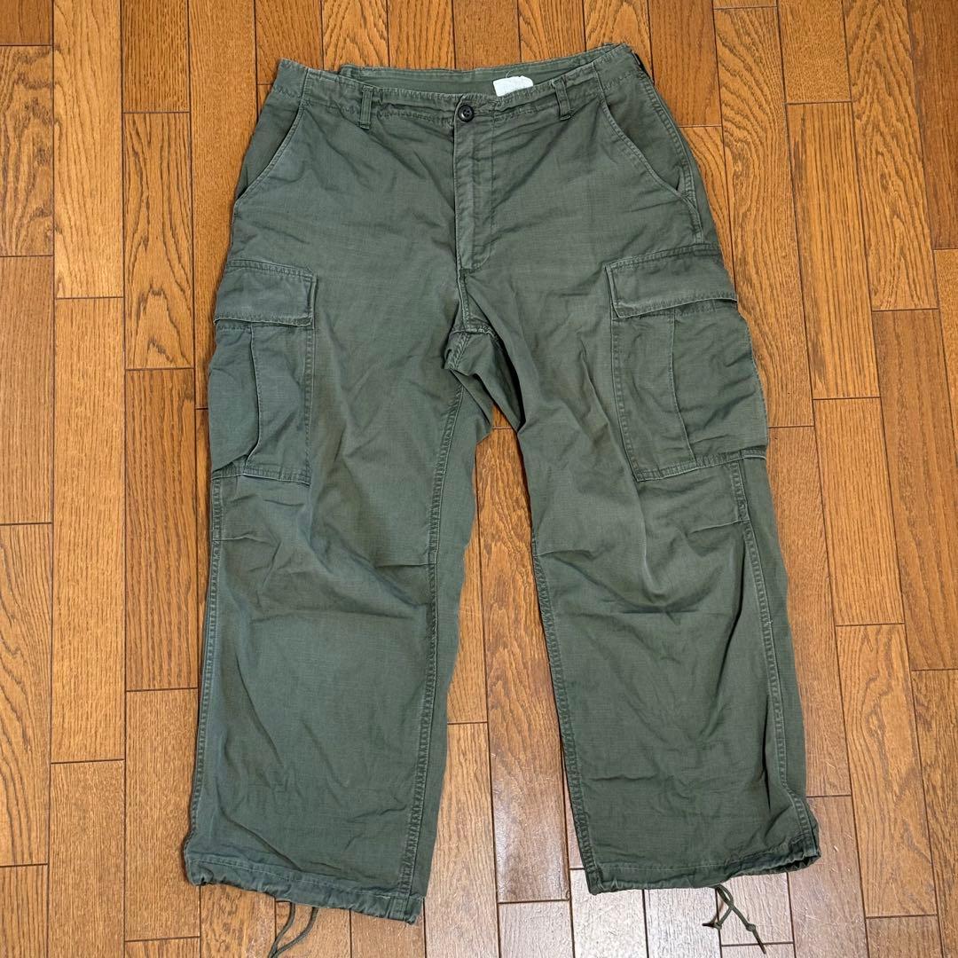 良サイズ1969年製 カーゴパンツ US ARMY ジャングルファティーグパンツ