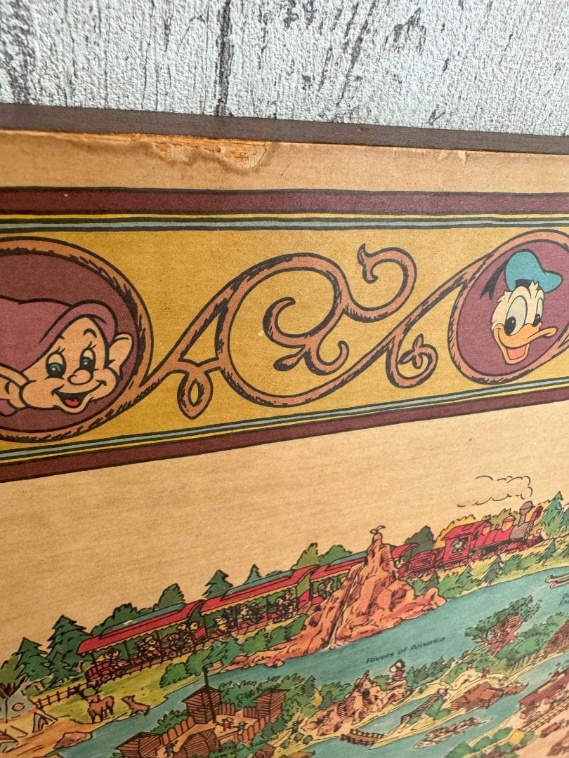 レトロ　ディズニー パネル　インテリア