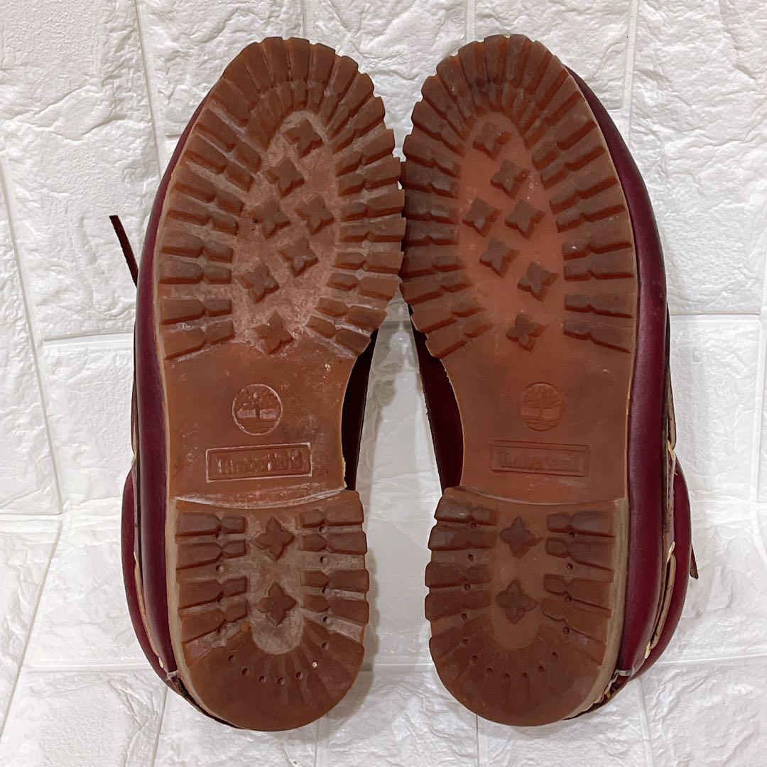 限定値引✨ティンバーランド デッキシューズ 3eye クラシック バーガンディ