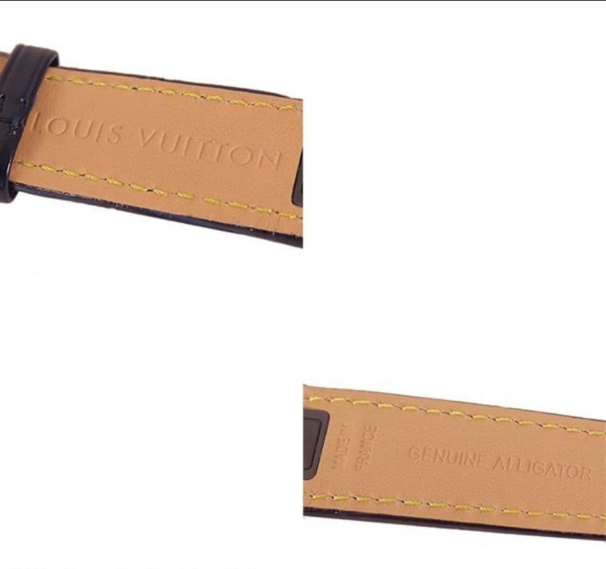 ルイヴィトン　タンブール　アリゲーターストラップ　M