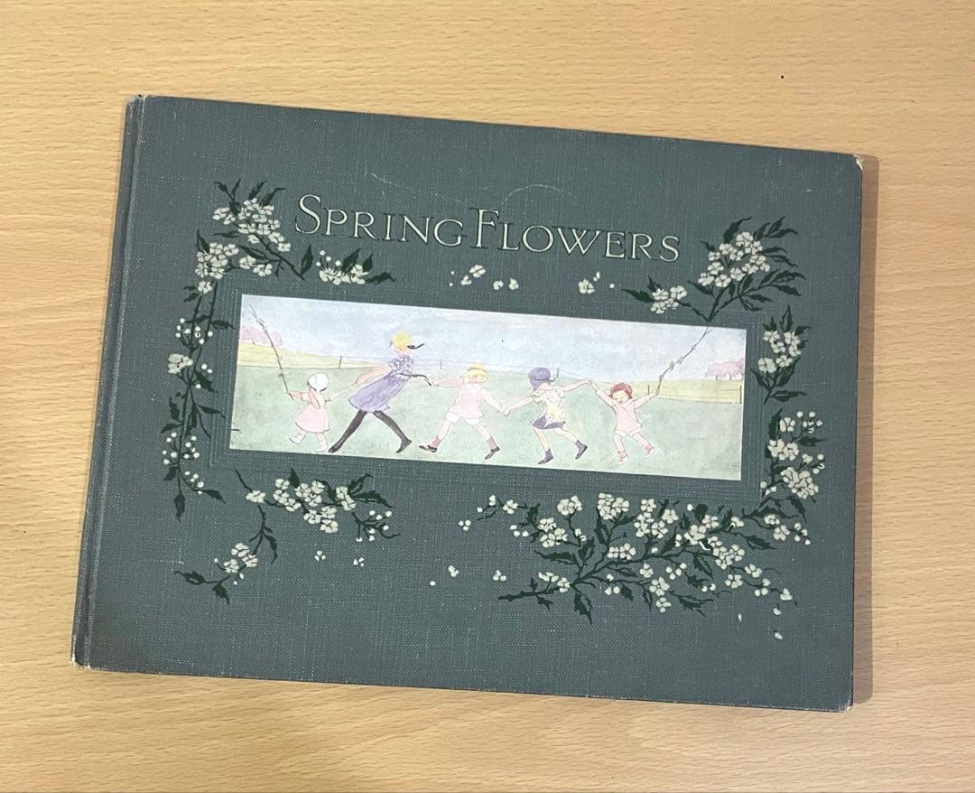 No434 レア 超希少 アンティーク 古書 洋書 絵本 児童書 オランダ 童謡