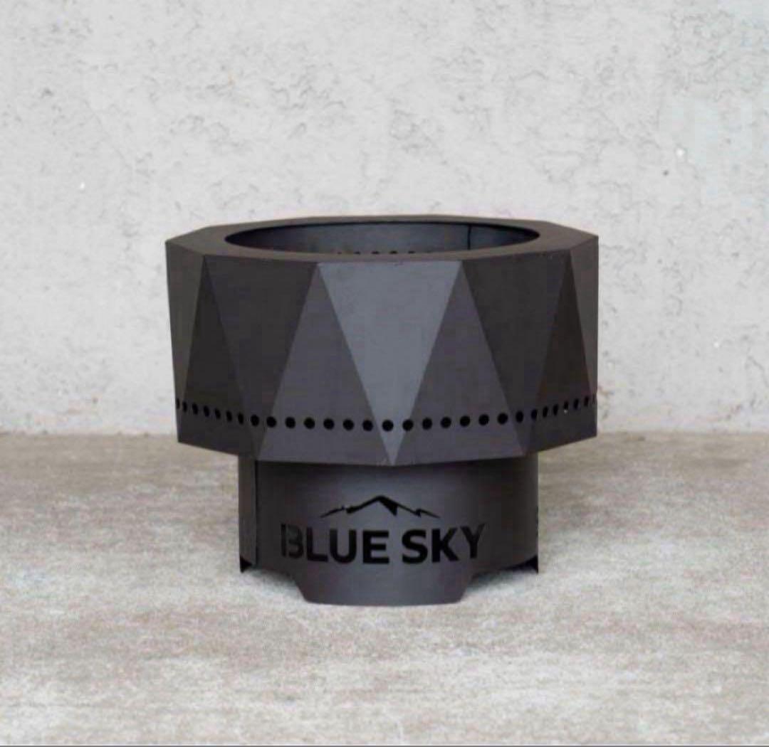 BLUE SKY ポータブルファイヤーピット　焚き火台　二次燃焼