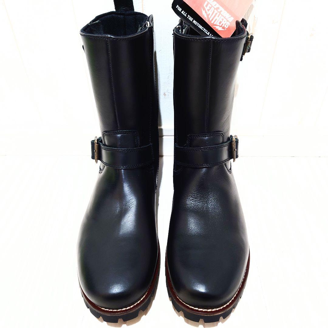 未使用 デイトナ 本革 バイクブーツ バイカーブーツ モーターサイクルブーツ