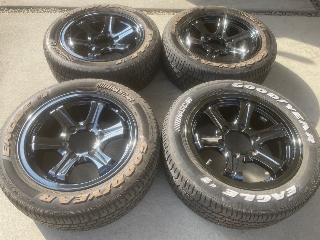 商談中　wedsブラッククロームホイール4本