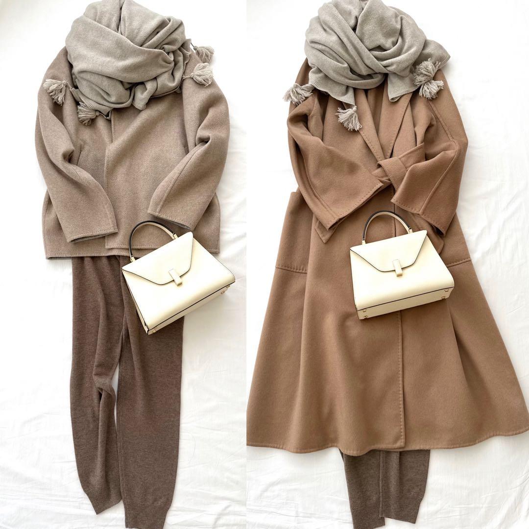 極暖 MYLAN カシミヤ100%大盤ストール 希少色ベージュ トロけるカシミヤ