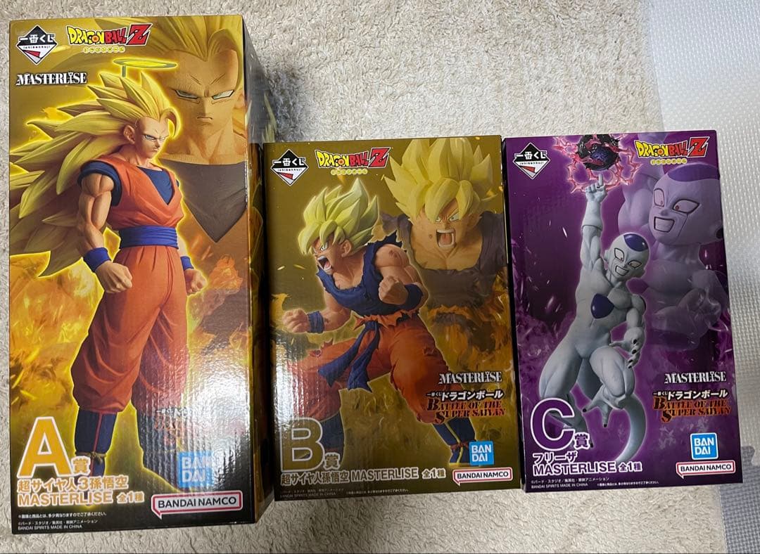 一番くじ ドラゴンボール A賞 B賞 C賞