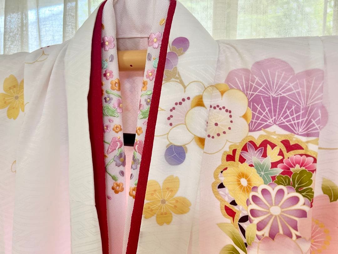 2024年式部浪漫　7歳用着物＋小物類フルセット