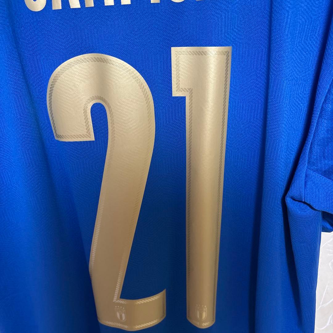 よ*よ様 サッカーユニフォーム　イタリア代表　EURO優勝記念モデル