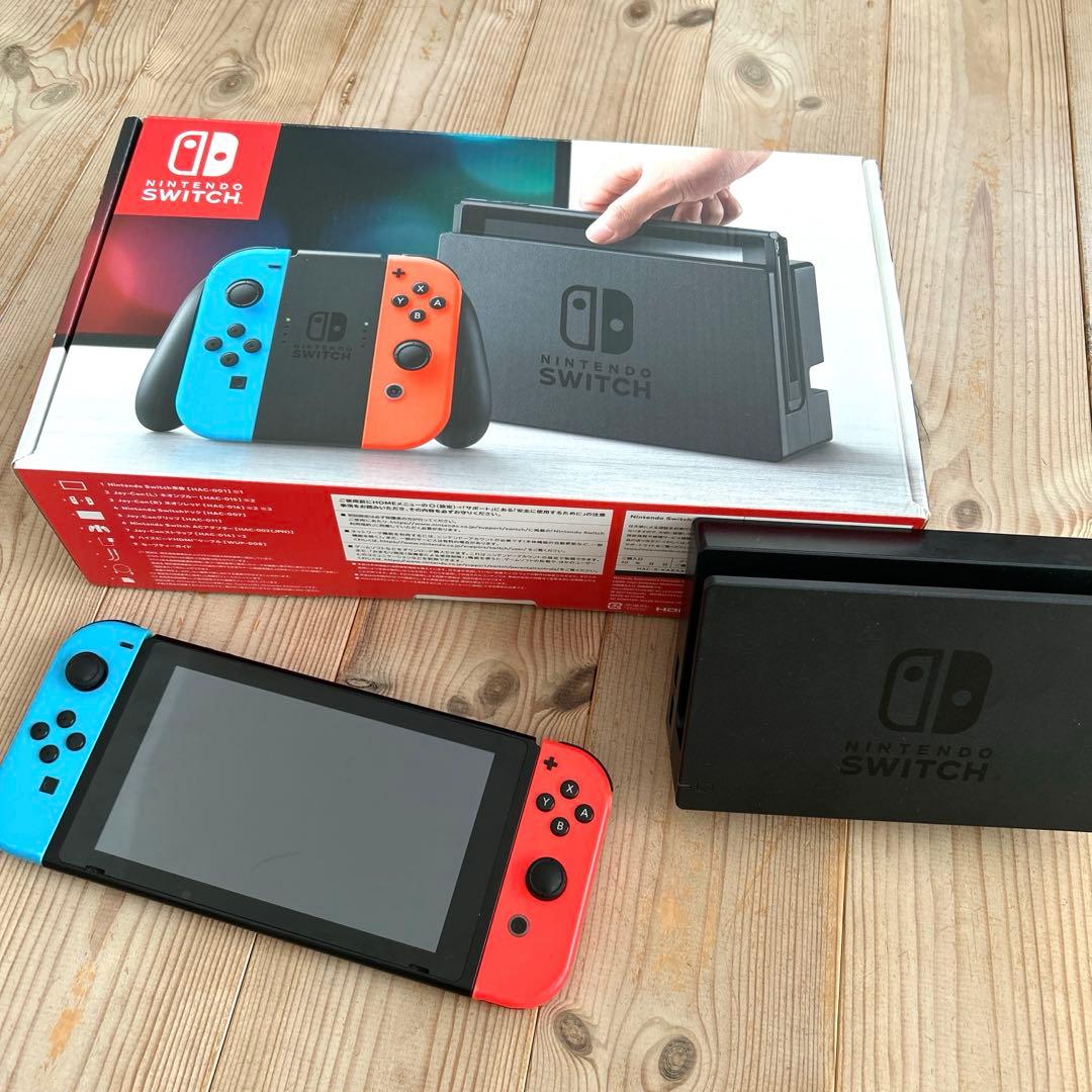 Nintendo Switch ネオンブルー/ネオンレッド 本体　ジャンク品