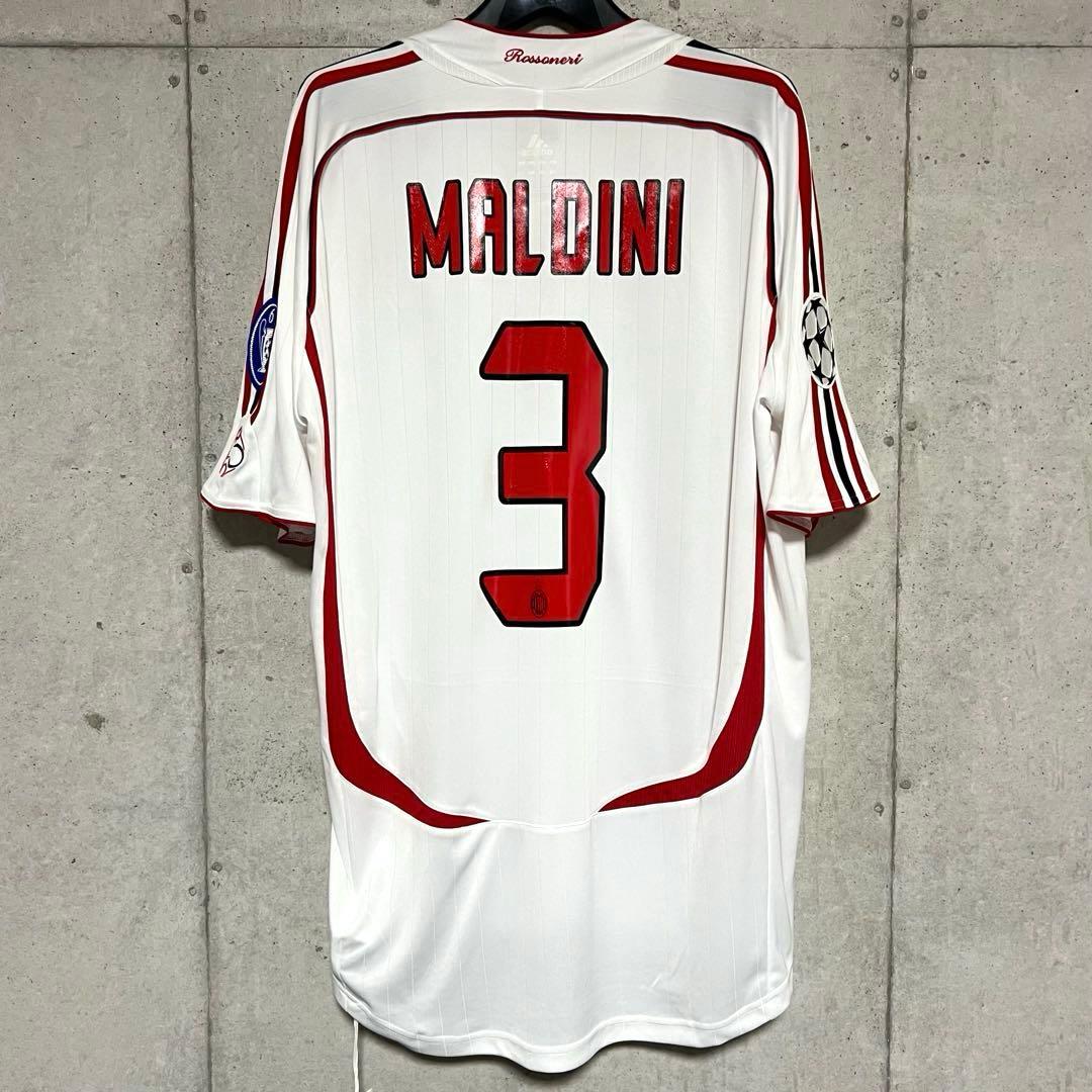 【新品/タグ付き】06/07 ACミラン ♯3 マルディーニ　【XLサイズ相当】