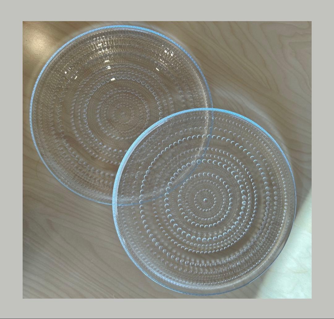 イッタラ カステヘルミ プレート 31.5cm クリア