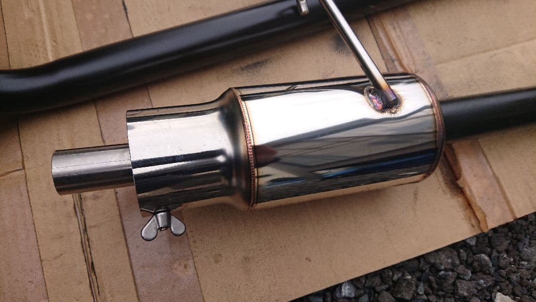 ムーブ,ミラ,オプティ L900,800,700 2WD用 砲弾 社外マフラー