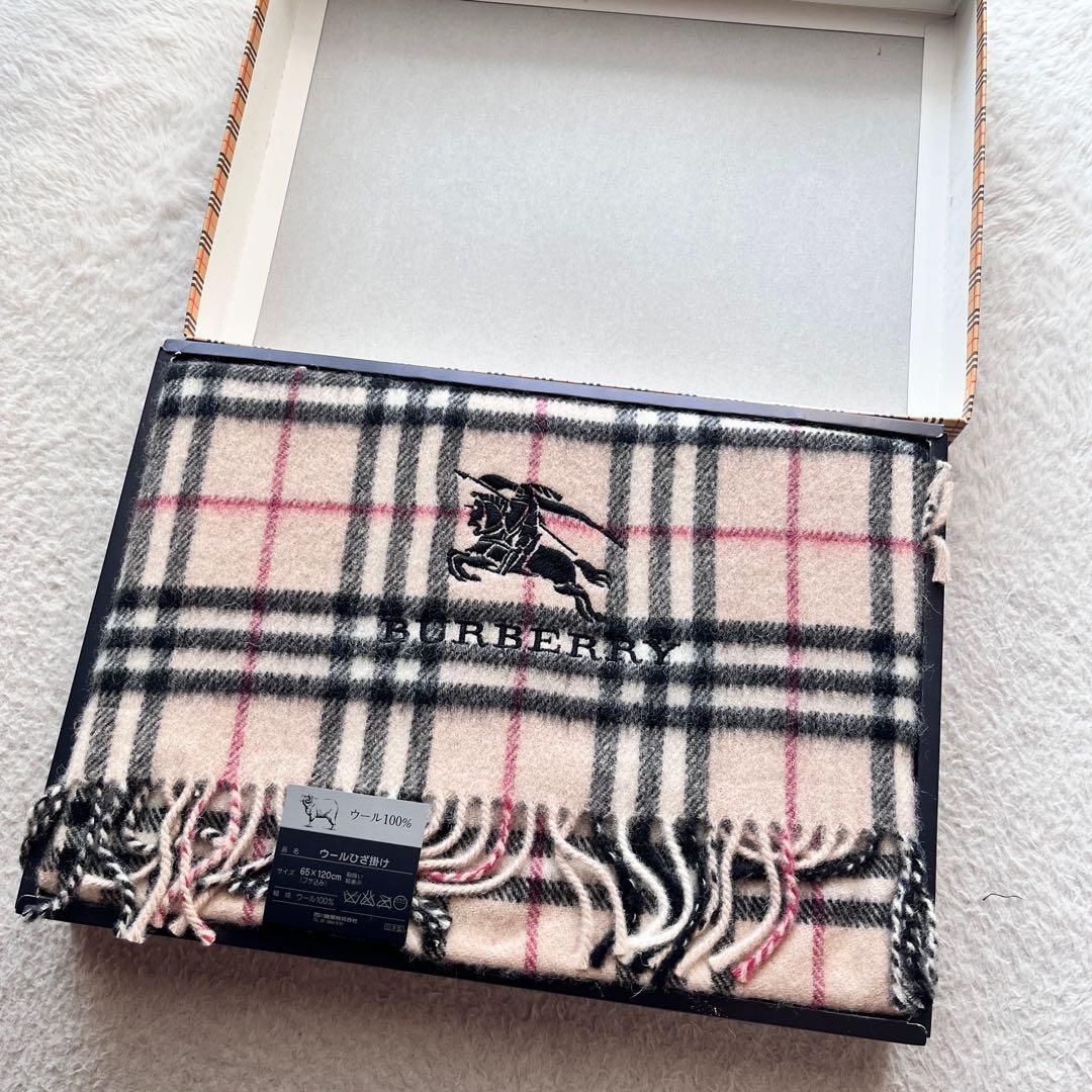 新品未使用✨BURBERRY バーバリー 大判 ストール 膝掛け ノバチェッ