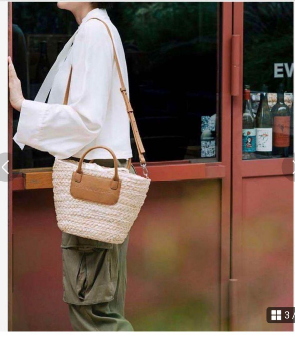 新品　DEAN & DELUCA BEAMSコラボ かごバッグ 保冷バッグ付き