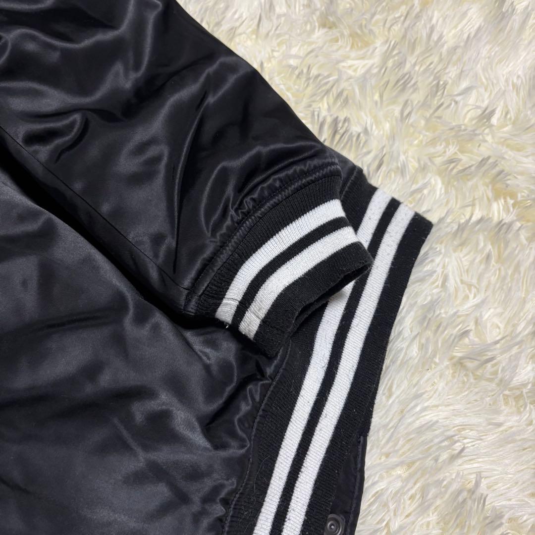 【大人気✨】 Mr.BATHING APE エイプ　スタジャン　ブラック　長袖